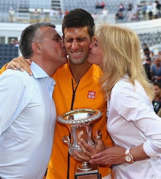 novak djokovic parents