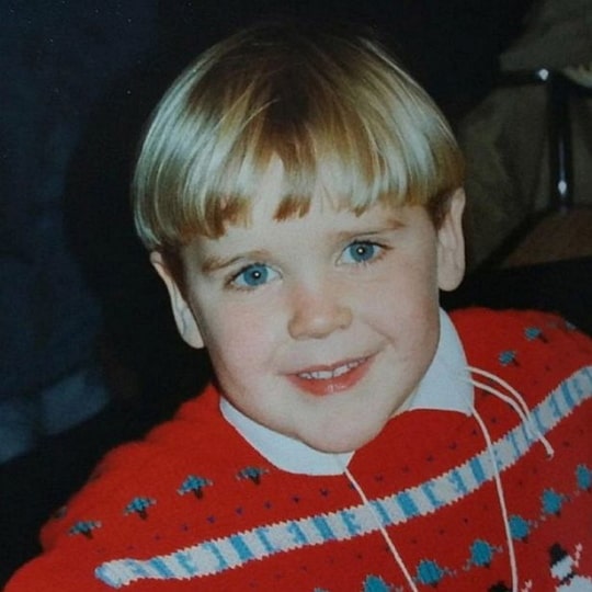 pete wicks childhood pic