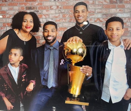 tristan thompson mother siblings