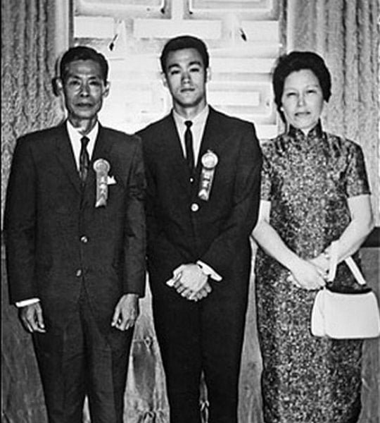 bruce lee parents