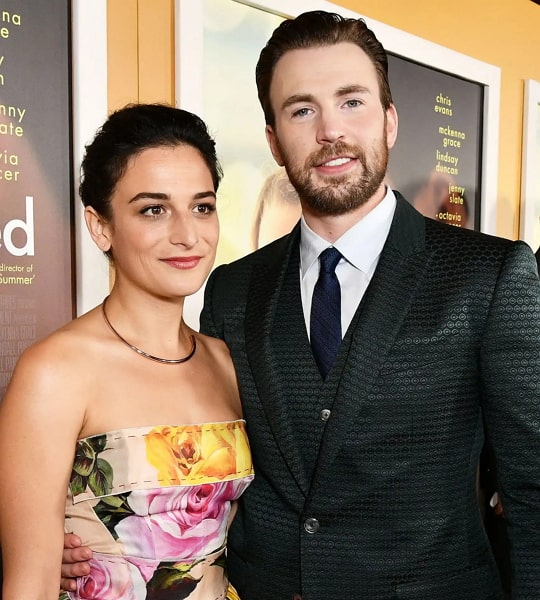 chris evans girlfriend