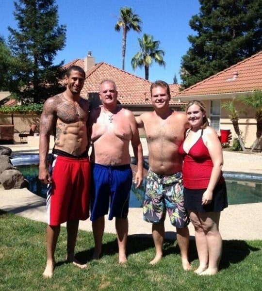 colin kaepernick father siblings