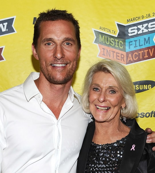 matthew mcconaughey mother