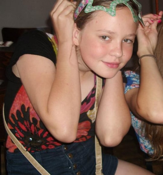 ruby stokes childhood pic