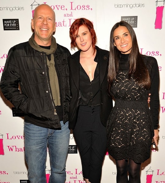 rumer willis parents