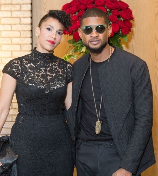 usher wife