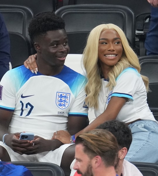 bukayo saka girlfriend