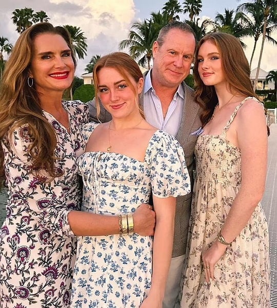 brooke shields family