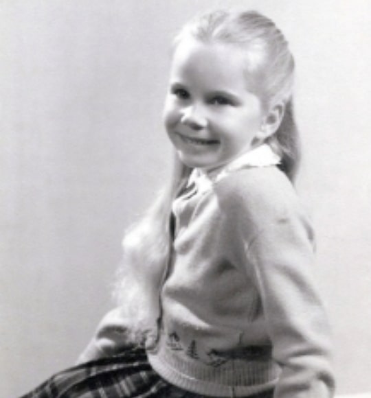 angie bowie childhood pic