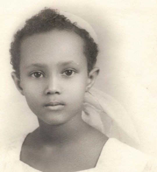 iman abdulmajid childhood pic