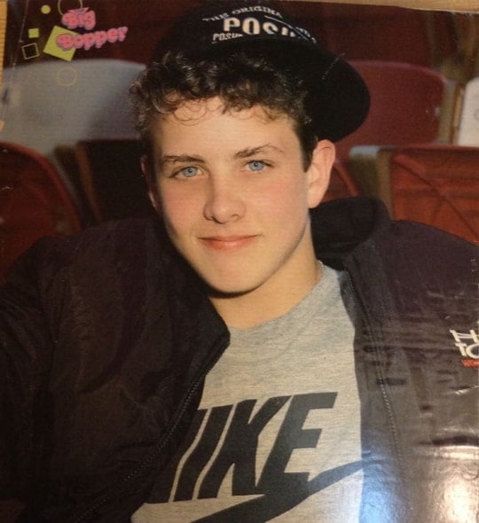 joey mcintyre childhood pic