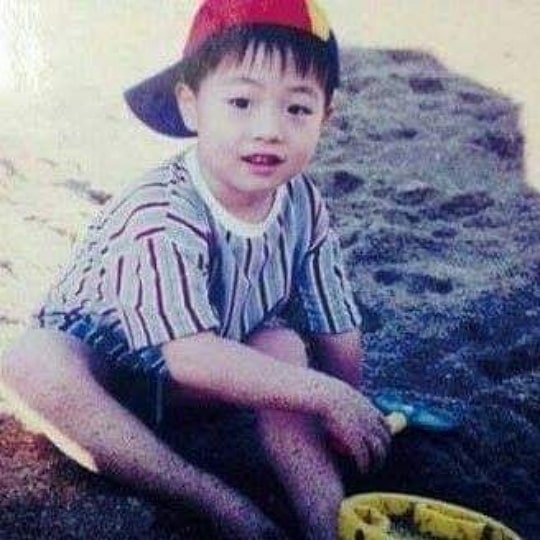 nam joo-hyuk childhood pic