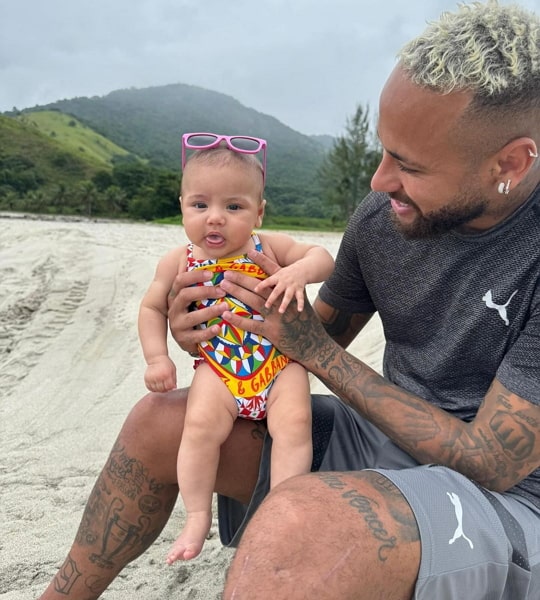 neymar daughter