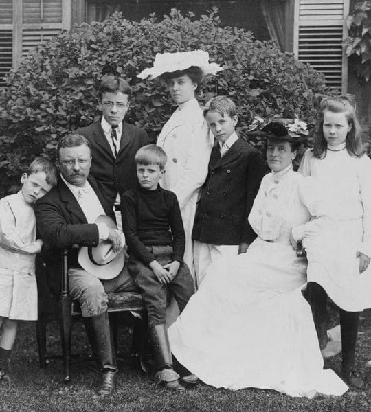 theodore roosevelt family