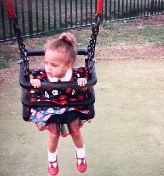 hannah john-kamen childhood pic
