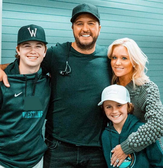 luke bryan family