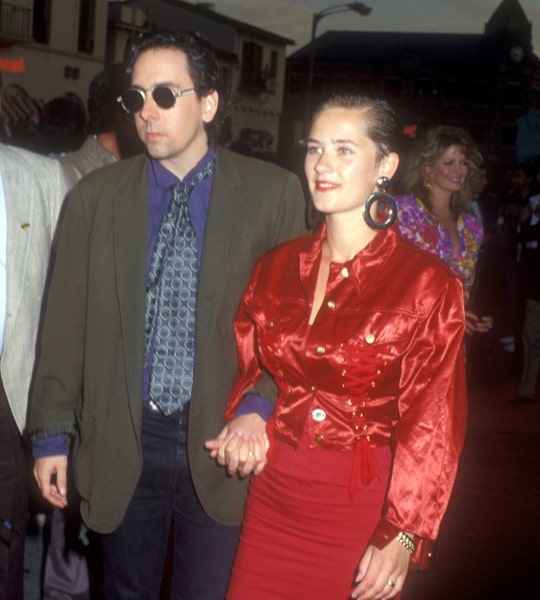 tim burton wife