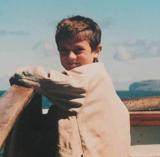 ben hardy childhood pic