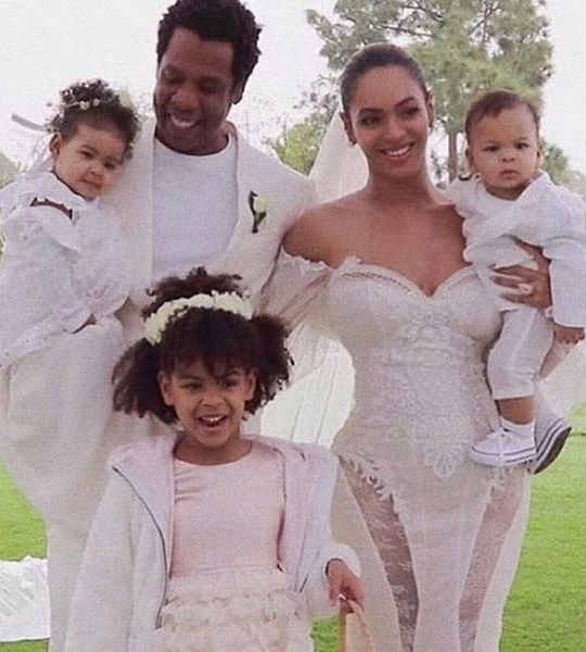 blue ivy carter family