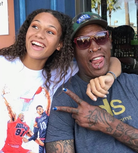 dennis rodman daughter