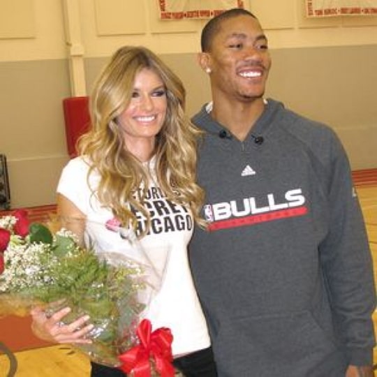 derrick rose girlfriend