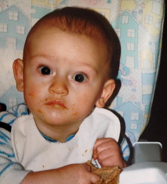 douglas booth childhood pic