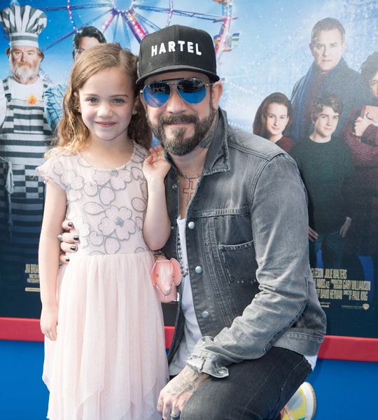 aj mclean daughter