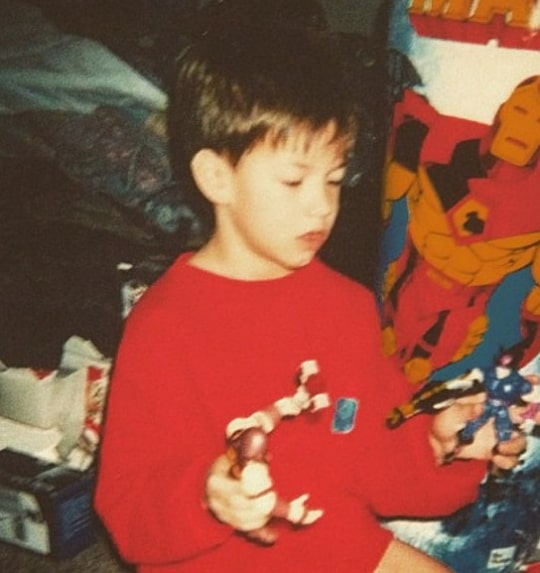 giacomo gianniotti childhood pic