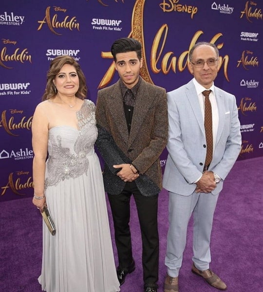 mena massoud parents